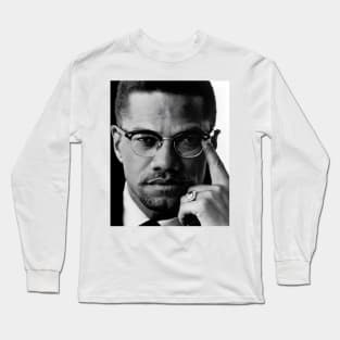 Malcolm X | Black History Long Sleeve T-Shirt